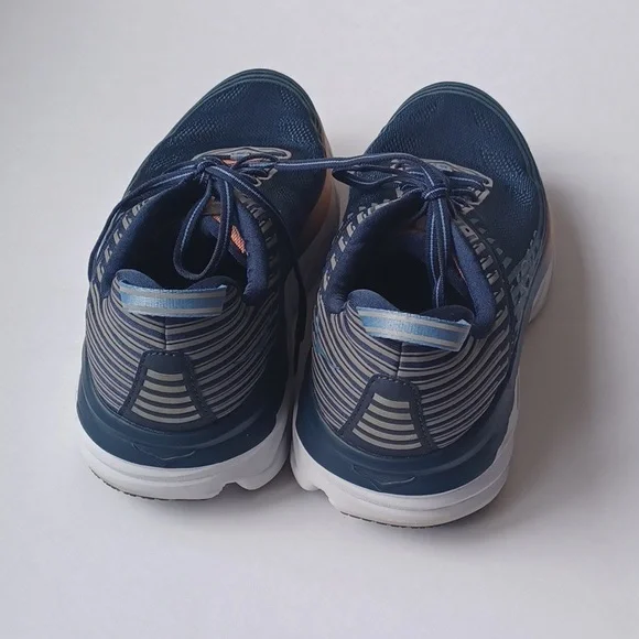 Hoka One One Women's Bondi 6 10D Wide Running Shoes 1019272 MIDP Navy - Picture 4 of 16